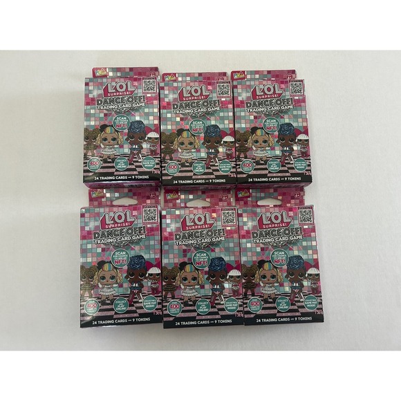lola Other - LOL Surprise Dance Off Game Lot Of 6 Boxes Of Cards New
